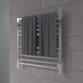 Square Style Towel Warmer with 10 Cross Bars, Hardwired, Polished
