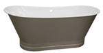 Wakely Bath Painted Silver Brite