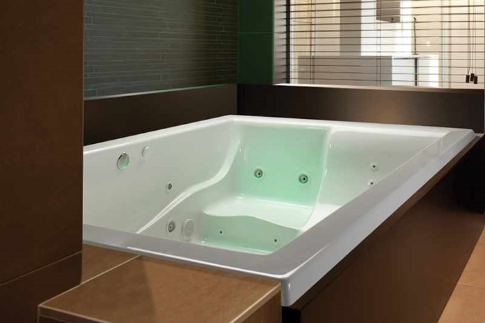 MTI Banera del Sol Drop-in Tub with Whirlpool Jet Option