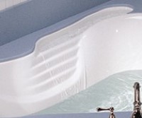 MTI Cayman 7 Bathtub with Re-circulating Waterfall