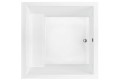 Deep Square Tub with Seat