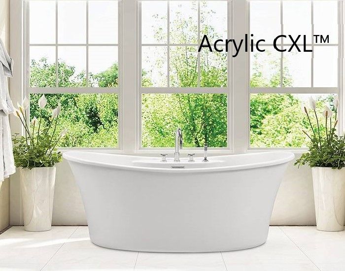 Double Slipper Freestanding Bath with 2 Backrests