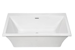 Rectangle Tub, Curving Sides