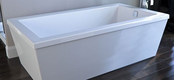 Modern Rectangle Freestanding Tub
