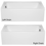 Right & Left drain Images