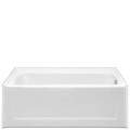 Alcove Tub, Oval Interior, Decorative Skirt