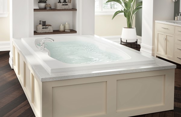 Rectangle Drop-in Tub with Aquatic Serenity Air Bath System