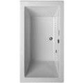 Rectangle Air Bathtub with Center Drain