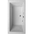 Rectangle Air Bathtub with Center Drain