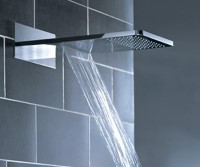 Artos Square Waterfall Shower Head & Rain Shower