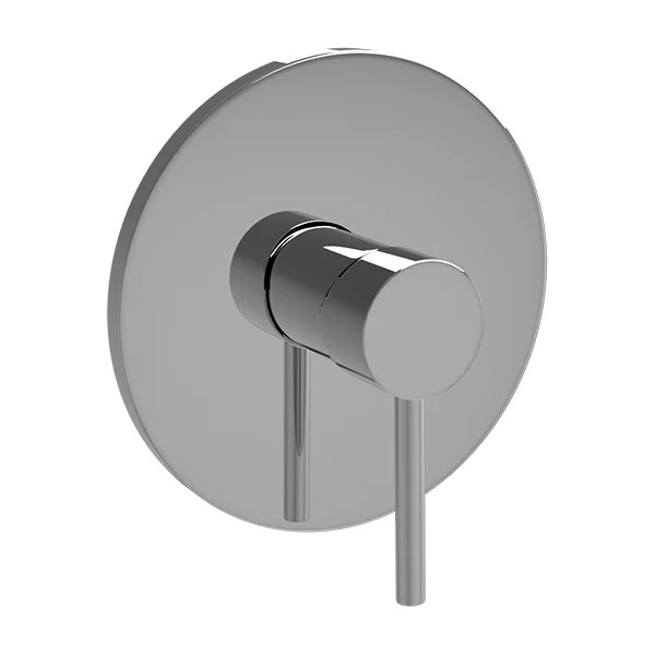 Round Knob with Post Lever, Pressure Balance Control