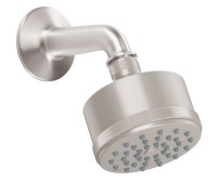 Round Shower Head with Coined Trim