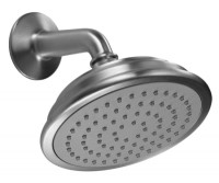 Traditional Round Showerhead with Arm