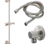 Knurled Handle, Round Detail Supply, Handshower Bar and Hose