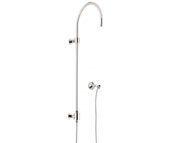 Exposed Shower Column with Hand Shower, Wall Mount Hand Shower Hook