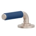 Blue Porcelain Post Lever Handle