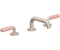 Low Quad Spout, Pink Post Handles