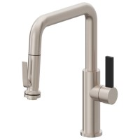 Black Blade Handle, Modern Squared Spout, Squeeze Handle Trigger