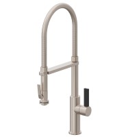 Spring Spout, Squeeze Trigger, Black Blade Handle