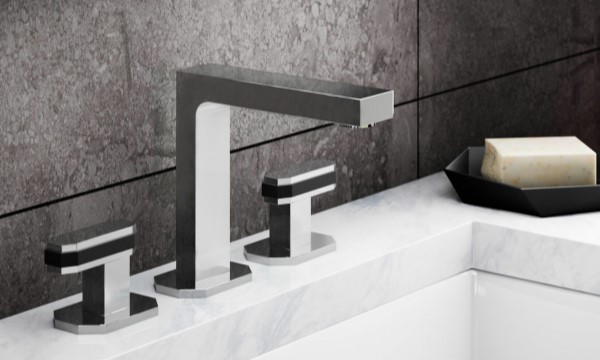 Doheny Sink Faucet, Modern Octagon Styling
