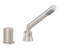 Handshower with Hammered Diverter Handle