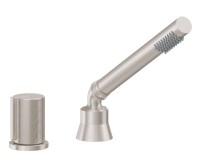 Handshower with Knurled Diverter Handle