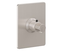 Rectangle Trim Plate, Knurled Handle