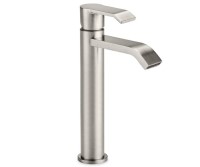 Single Hole Vessell Faucet with Top Lever Control