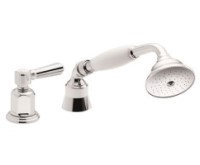 Traditional Handshower and Lever Diverter