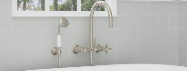 California Faucets Palomar Wall Mount Tub Faucet