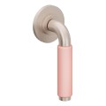 Pink Porcelain Post Lever Handle