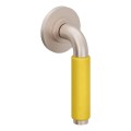 Yellow Porcelain Post Lever Handle