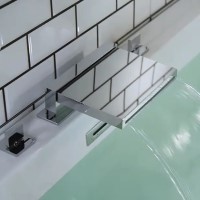 5 Piece Deck Mount Tub Filler with Hand Shower & Waterfall Spout