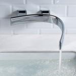Modern, Curving Sink Spout, Touchless Spout