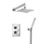 Square Thermostatic Control, Hand Shower and Showerhead