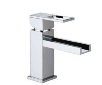 Flusso 160.1000CF Single Hole Faucet with Open Waterfall Spout