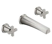 Flusso 240.1950 Wall Faucet with 2 Cross Handles