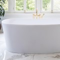 Oval Freestanding Bath with Slightly Angled Sides