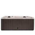 Spa Tub Cabinet with Tub Drain