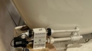 Visable Piping on Tub Exterior