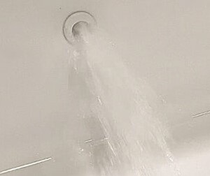 Integral Tub Spout in Tub Wall