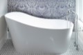 Slipper Bath with 1 Raised Backrest