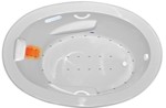Zen Oval 7242 Platinum Air Tub 34 Air Jets