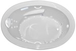 Zen Oval 7242 Platinum Whirlpool & Air Tub 38 Jets