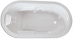 Zen Oval 6636 Gold Whirlpool 12 Jet Whirlpool