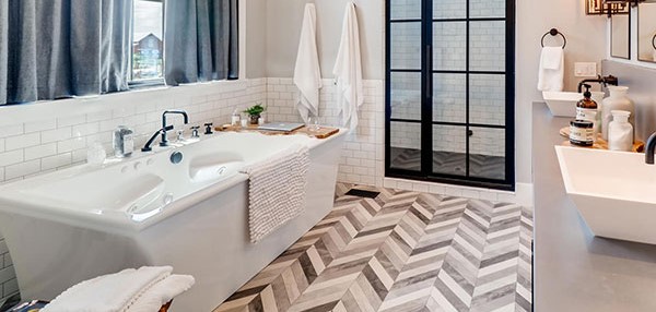 Hydro Massage Mystique Alcove Tub Rectangle Freestanding Tub with Wide Rim for Faucet